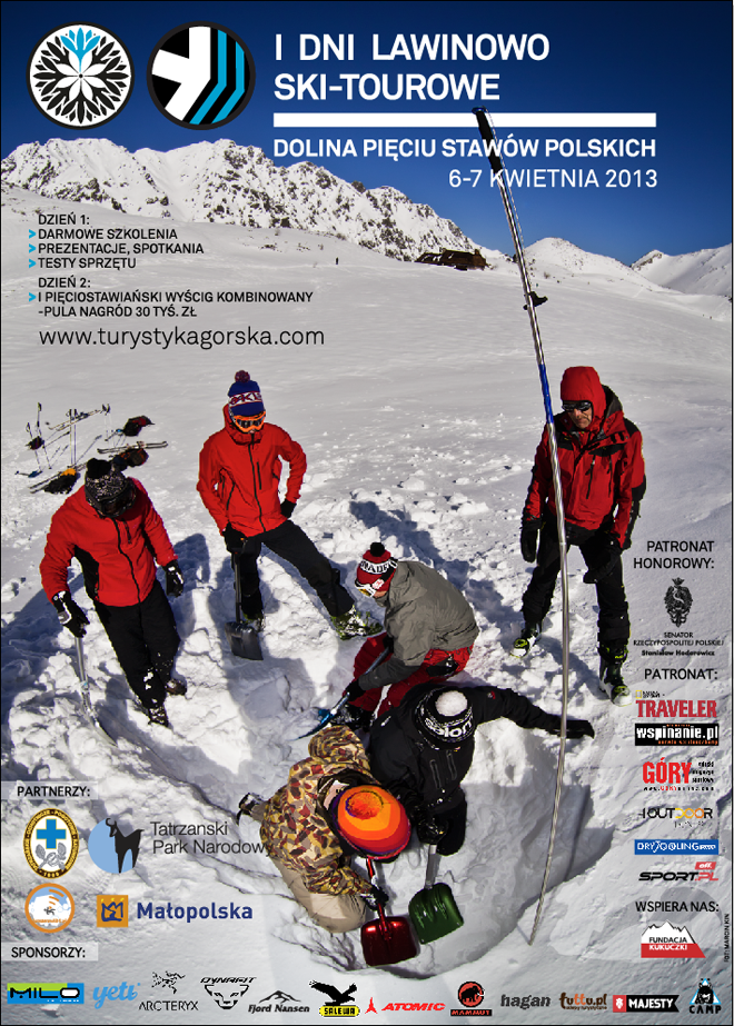 I Dni Lawinowo – Ski-tourowe plakat